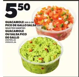 Independent City Market GUACAMOLE, 300 G OR PICO DE GALLO SALSA, 200 G offer