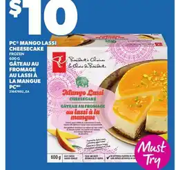 Independent City Market PC MANGO LASSI CHEESECAKE, 600 G offer