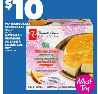 Independent City Market PC MANGO LASSI CHEESECAKE, 600 G offer