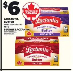 Independent City Market LACTANTIA BUTTER, 454 G offer