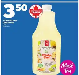 Independent City Market PC NIMBU PANI LEMONADE, 1.54 L offer