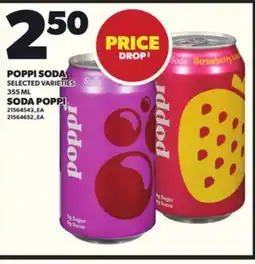 Independent City Market POPPI SODA, 355 ML offer