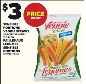 Independent City Market SENSIBLE PORTIONS PORTIONS STRAWS, 120-142 G offer