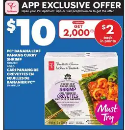 Independent City Market PC BANANA LEAF PANANG CURRY, 400 G offer