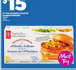 Independent City Market PC THE ULTIMATE ATLANTIC THE ULTIMATE ATLANTIC SALMON BURGERS, 500 G offer