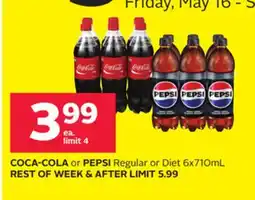 Rexall COCA-COLA or PEPSI offer