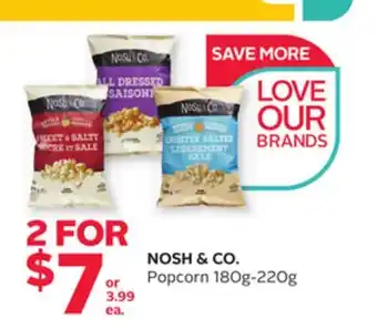 Rexall NOSH & CO. Popcorn offer