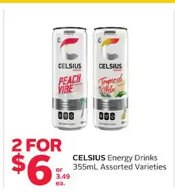 Rexall CELSIUS Energy Drinks offer