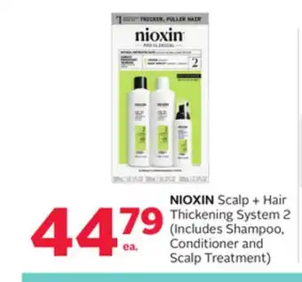 Rexall NIOXIN Scalp + Hair Thickening System 2 offer