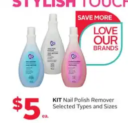 Rexall KIT Nail Polish Remover offer