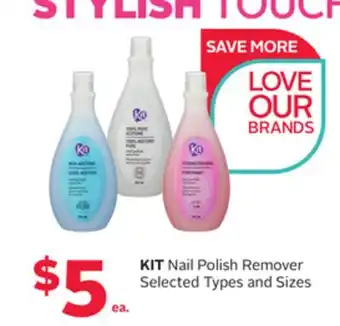 Rexall KIT Nail Polish Remover offer