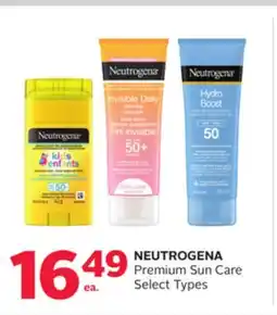 Rexall NEUTROGENA Premium Sun Care offer
