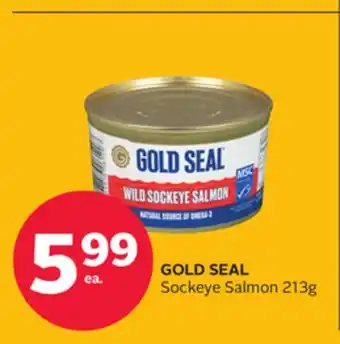 Rexall GOLD SEAL Sockeye Salmon offer