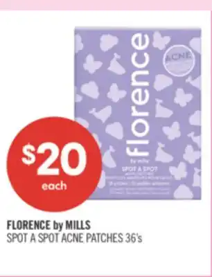 Shoppers Drug Mart FLORENCE by MILLS SPOT A SPOT ACNE PATCHES 36's offer