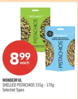 Shoppers Drug Mart WONDERFUL SHELLED PISTACHIOS offer