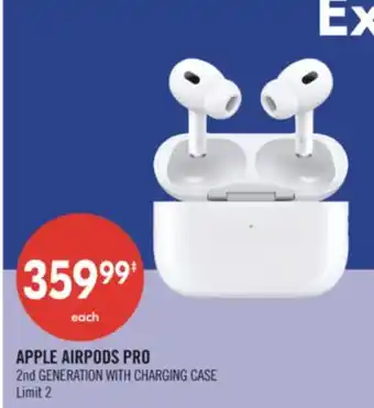 Shoppers Drug Mart APPLE AIRPODS PRO 2nd GENERATION WITH CHARGING CASE offer