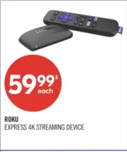 Shoppers Drug Mart ROKU EXPRESS 4K STREAMING DEVICE offer
