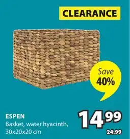 JYSK ESPEN Basket offer