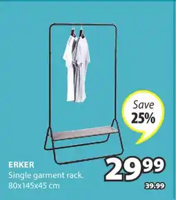 JYSK ERKER Single garment rack offer