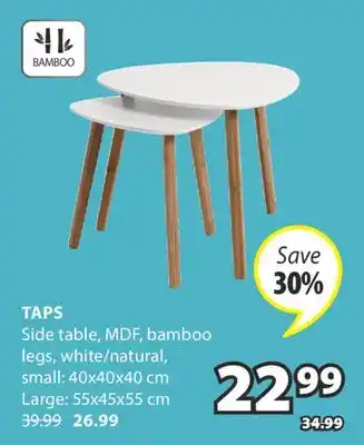 JYSK TAPS Side table offer