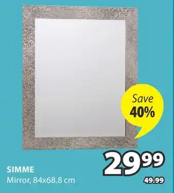 JYSK SIMME Mirror offer