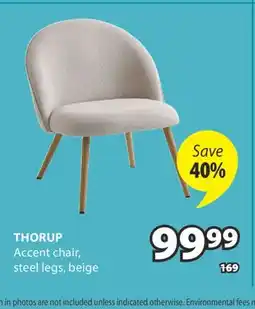 JYSK THORUP Accent chair offer