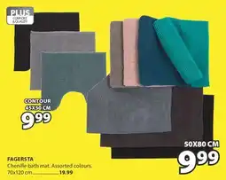 JYSK FAGERSTA Chenille bath mat offer