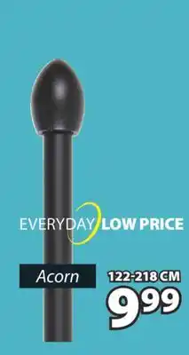 JYSK Acorn Single Curtain Rod Kit offer