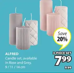 JYSK ALFRED Candle set offer