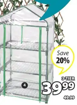 JYSK BELIZE 3-tier greenhouse offer