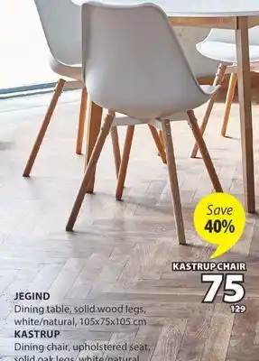 JYSK JEGIND Dining table offer