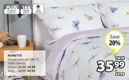 JYSK NONETTE Duvet cover set offer