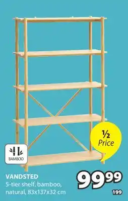 JYSK VANDSTED 5-tier shelf offer