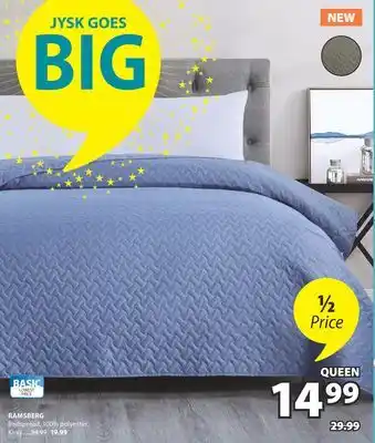 JYSK RAMSBERG Bedspread offer