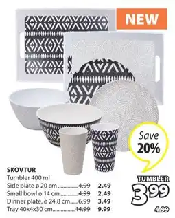 JYSK SKOVTUR Tumbler offer