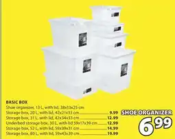 JYSK BASIC BOX Shoe organizer offer
