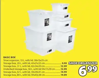 JYSK BASIC BOX Shoe organizer offer