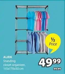 JYSK ALRIK Standing closet organizer offer