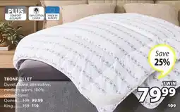 JYSK TRONFJELLET Duvet down alternative,medium warm offer