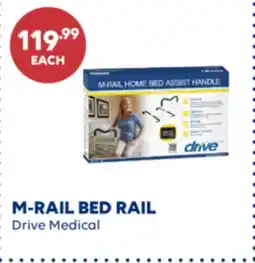 Wellwise by Shoppers Drive Medical M-RAIL BED RAIL offer