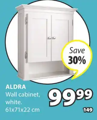 JYSK ALDRA Wall cabinet offer