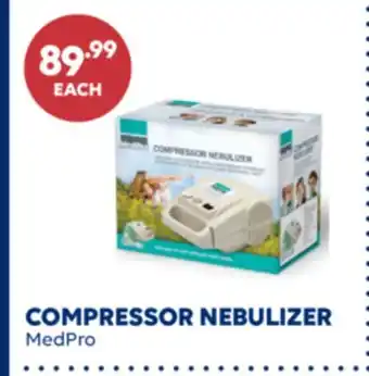 Wellwise by Shoppers MedPro COMPRESSOR NEBULIZER offer