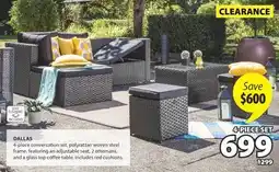 JYSK DALLAS 4-piece conversation set offer
