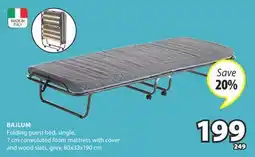 JYSK BAJLUM Folding guest bed offer