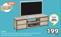 JYSK LULEA TV stand, fits TVs offer