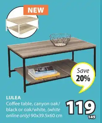 JYSK LULEA Coffee table offer