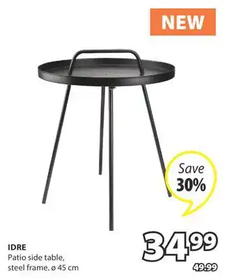 JYSK IDRE Patio side table offer