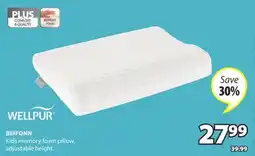 JYSK BEIFONN Kids memory foam pillow offer