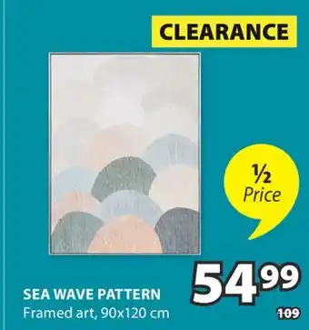 JYSK SEA WAVE PATTERN offer