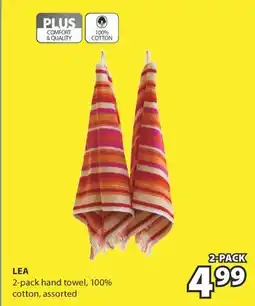 JYSK LEA 2-pack hand towel offer